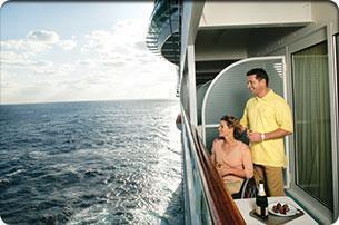 Accessible Deluxe Ocean View Stateroom with Balcony