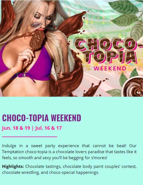 CHOCO TOPIA WEEKEND